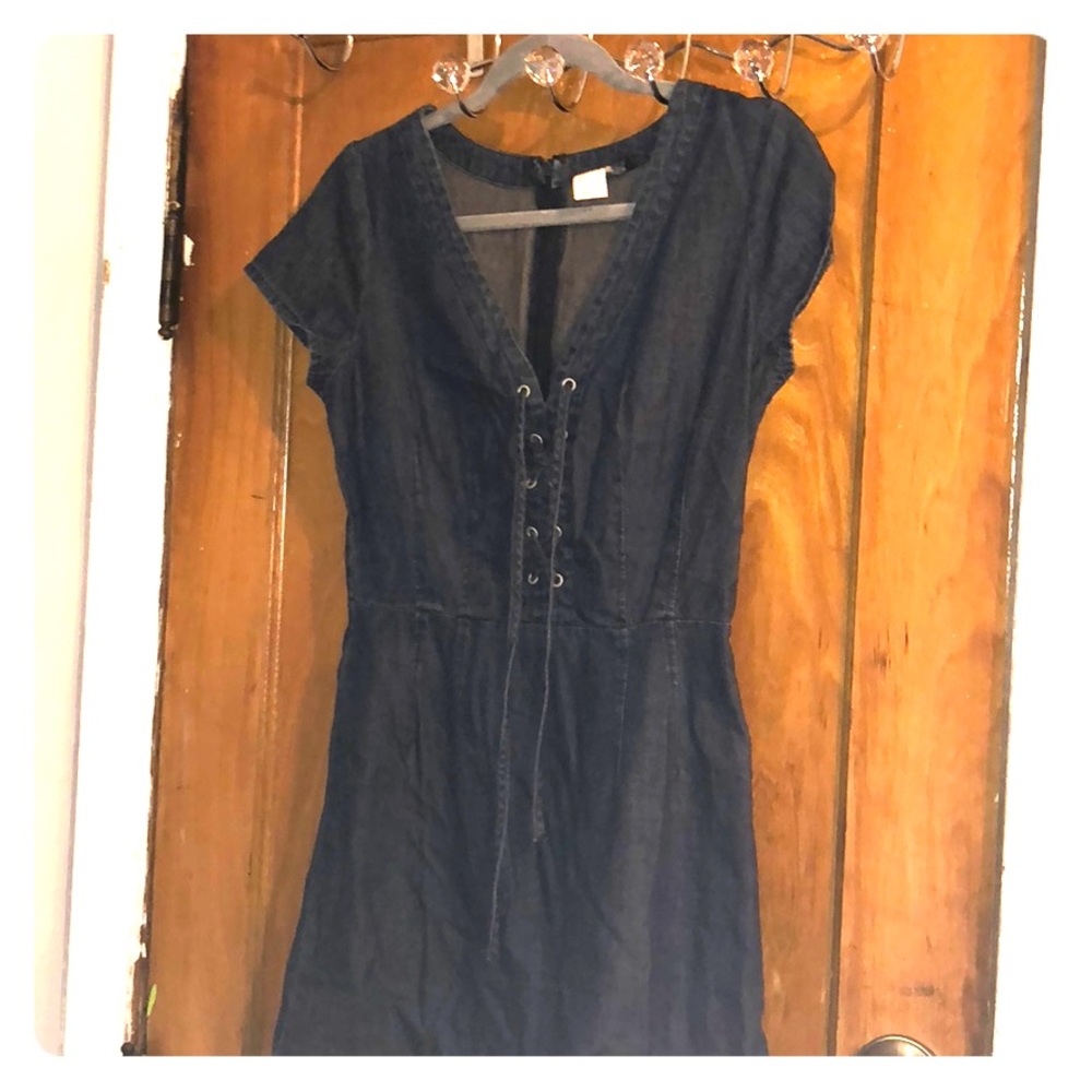 A jean dress